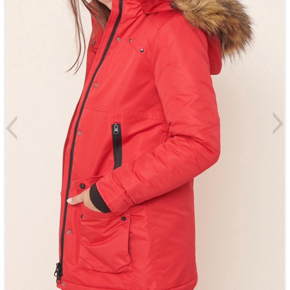 Red parka